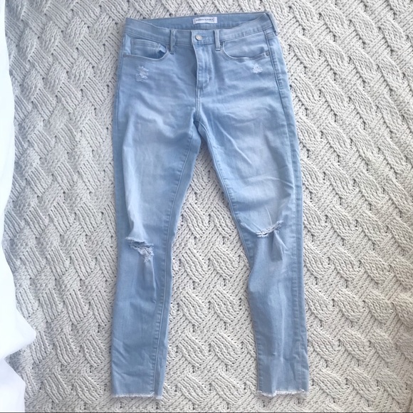 Banana Republic Denim - Light wash distressed Jeans